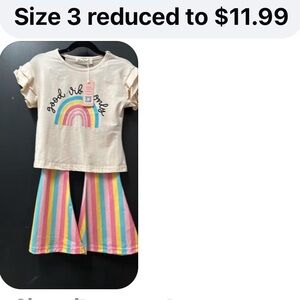 Marie Nicole girl’s set size 3 new with tags